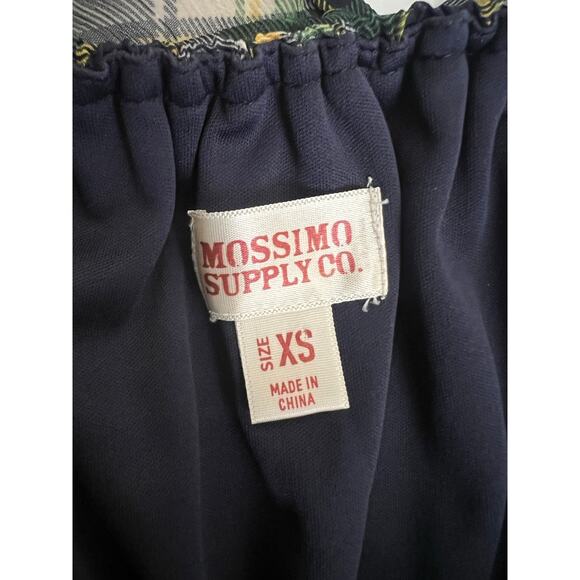 Mossimo Supply plaid tartan maxi dress size XS Whimsigoth Party - Picture 2 of 7